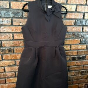 Kate Spade Black Sleeveless Midi Dress